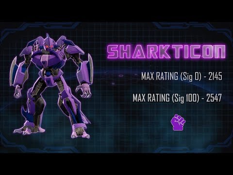 Transformers׃ Forged to Fight - Sharkticon [Bot Showcase]