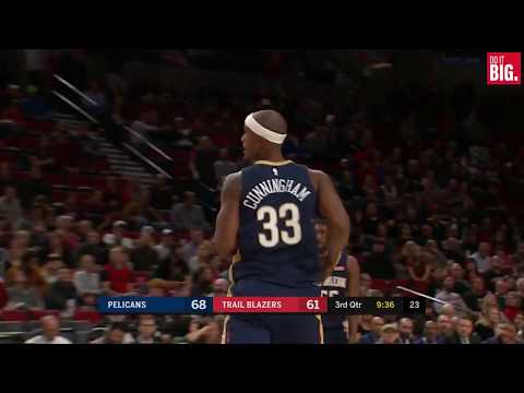 Pelicans rain 3's in the 3rd to stretch their lead