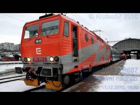 ČD 362.019 - R687, Praha, 11.12.2010