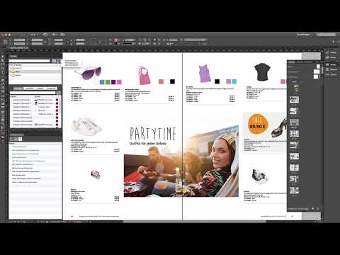 Xactuell Cockpit InDesign Database Publishing - Sprachtausch