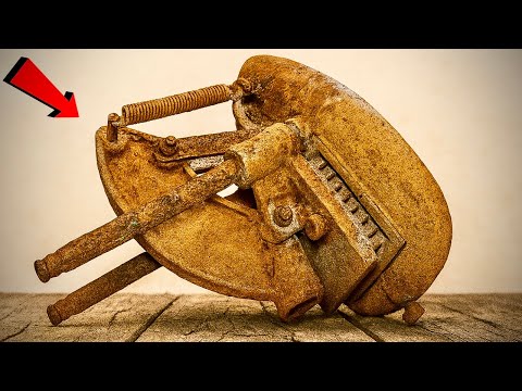 Can You Guess? What This Rusty Antique Machine Was For? | Satisfying Restoration