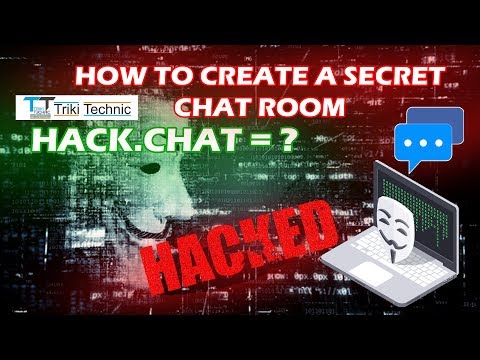 || How To Create A Secret Chat Room || Chat Like Anonymous & Hackers ||