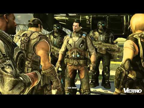Gears of War 3 Act 1: Anchored Walkthrough (HD 1080p)
