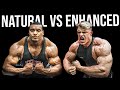NATURAL VS ENHANCED BODYBUILDING W/ LARRY WHEELS