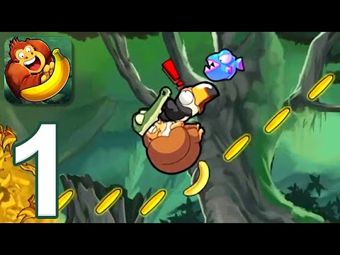 Banana Kong - Gameplay Walkthrough Part 1 - Tutorial (iOS, Android) - YouTube