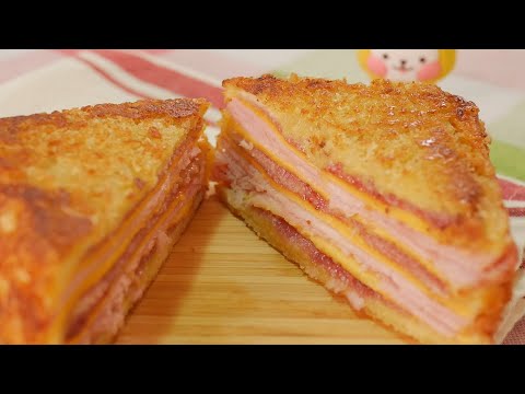 Montecristo Sandwich Recipe *No Oven* Easy to make |Hankki 🥪