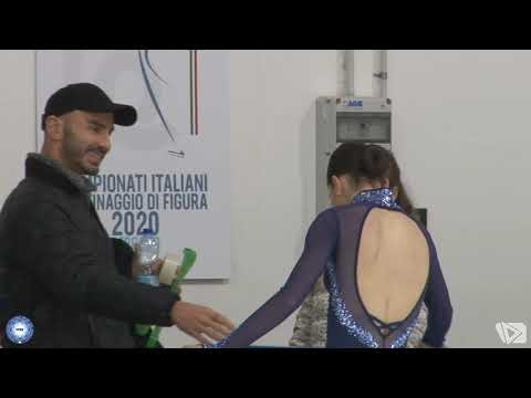 Camp. Ita. 2020: Elisabetta LECCARDI - Ladies - Free Skating