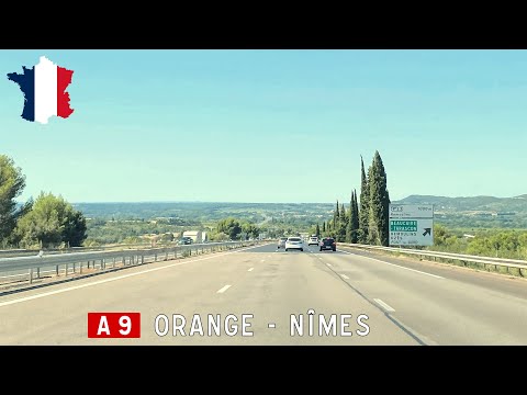 France (F): A9 Orange - Nîmes