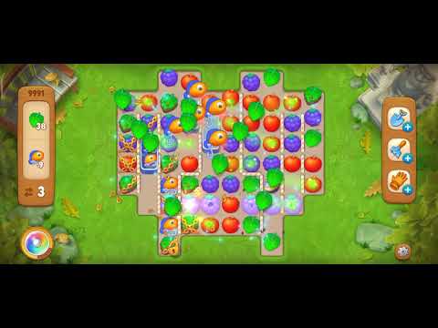 Gardenscapes level 9991 Normal level