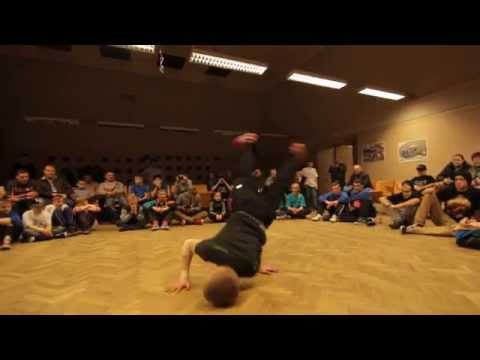 Actor / BANZAI vs. bboy An-Juicy / DEPILS ORIGINALS - 10 ROUNDS BATTLE @ Battle school Latgale 2014