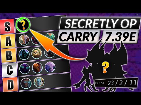 New Broken Carry in 7.39e – The Best Tempo Hero | Dota 2 Weaver Guide