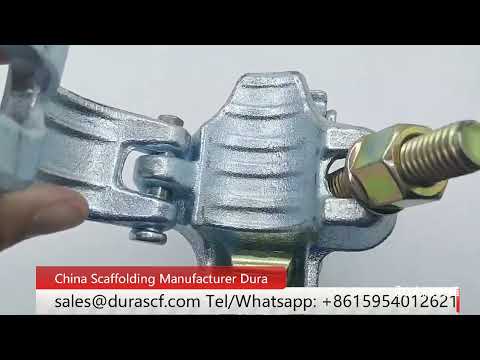 Glavanized EN74 drop forged fixed coupler German Type