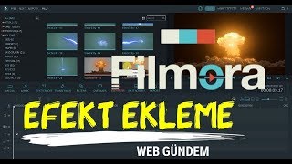 FILMORA EFEKT EKLEME
