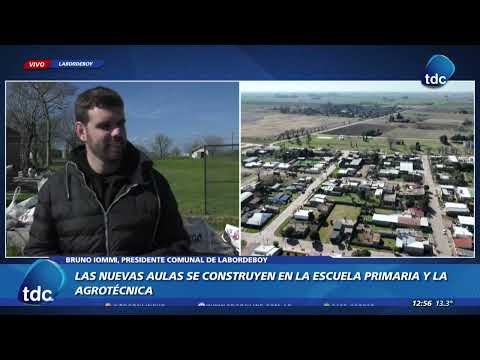 LABORDEBOY | AVANZA LA CONSTRUCCIÓN DE LAS NUEVAS AULAS