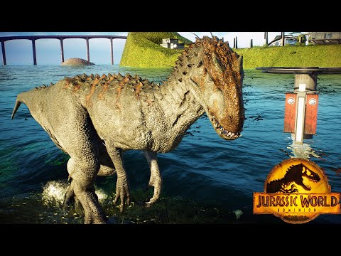 ALL 110 DINO in ATLANTIC Ocean | EXHIBITED MAX EGGS | JURASSIC WORLD DOMINION | JURASSIC PARK | JWE2