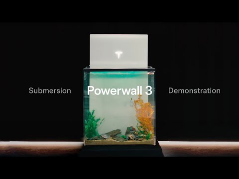 Tesla Powerwall 3 Operates in Over Two Feet of Water