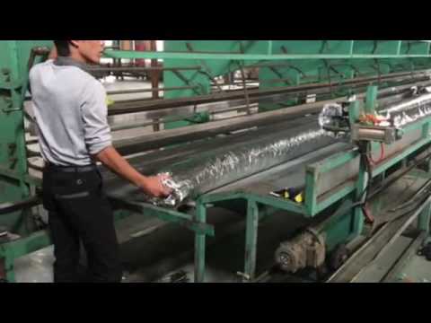 Making of Insulated Aluminum Flexible Duct