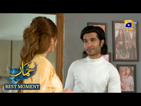 Khumar Last Episode 50 | B𝐞s𝐭 𝐌o𝐦e𝐧t 0𝟒 | Feroze Khan - Neelam Muneer - Minsa Malik | Har Pal Geo