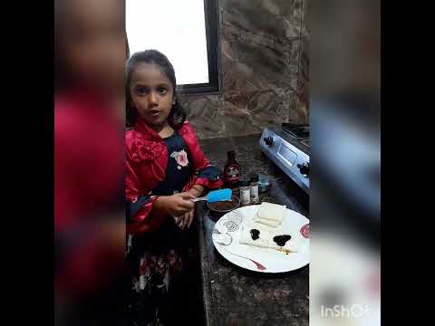 nitya ne banaya cake school ke composition ke liye