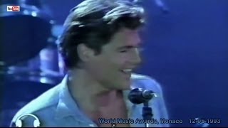 a-ha live - Dark is Night for All  (HD) - World Music Awards 12-05-1993 *** Live Overdub ****