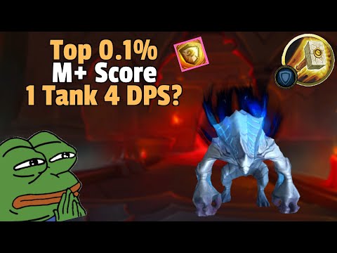 Top 0.1% M+ Score as 1 Tank 4 DPS Obtainable? Protection Paladin