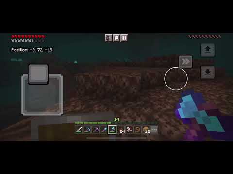 Spooky sounds in the Nether! 😱 ( Minecraft Bedrock )