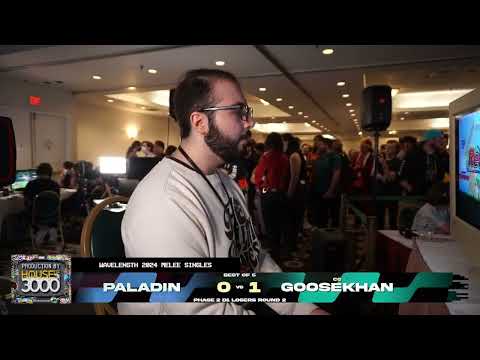 Wavelength 2024 Phase 2 Pools - Paladin vs Goosekhan - Super Smash Bros. Melee Singles