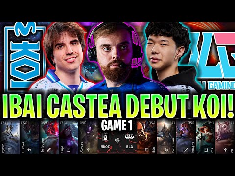 IBAI CASTEA EL DEBUT DE KOI EN EL MSI!😱VAMOS!🔥 | KOI vs BLG Game 1 MSI 2025 ESPAÑOL IBAI