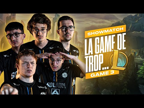 LA GAME DE TROP... SHOWMATCH l ROYALS VS TOXIC GAME 3
