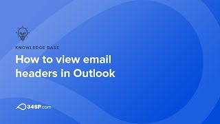 How to view email headers in Outlook