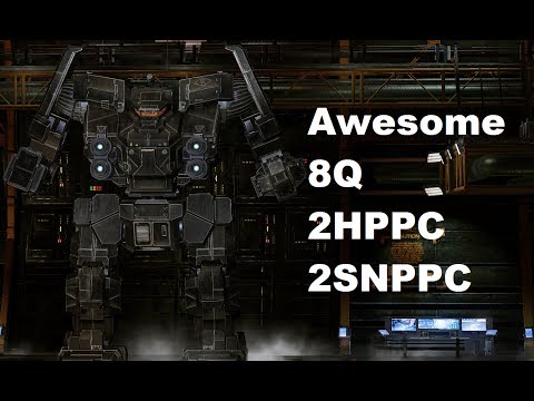 MechWarrior Online : AWS-8Q "PPAC50" (2xHPPC, 2xSNPPC, LE300)