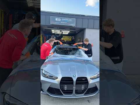 BMW M3 2024 wymiana poszycia Dachu