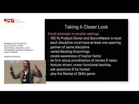 Stephanie Gasche: Building cross-functional Scrum-Teams - Agile Bodensee 2014