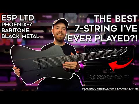 The BEST 7-String I've Ever Played?! (LTD Phoenix-7 Baritone)
