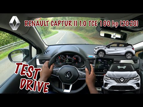 Renault CAPTUR II 1.0 TCE 100 hp (2020) - POV Test Drive