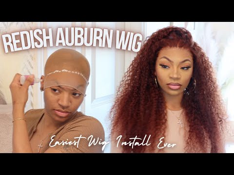 A WIG FOR THE GIRLS THAT HATE!!! PLUCKING &  BLEACHING GINGER HAIR Beginner wig ft ALIGRACE HAIR