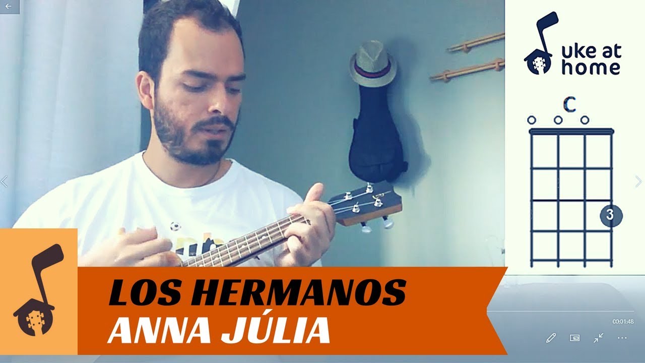 Los Hermanos - Anna Júlia | Ukulele tutorial