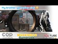 COD CALL OF DUTY MOBILE SNIPING MY BROTHER GAMEPLAY CODM MVP 800 POINTS