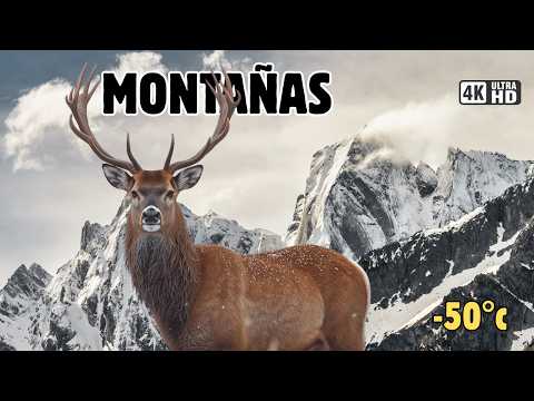 MONTAÑAS: Animales Que DESAFÍAN El Frío EXTREMO -50° | Documental Mega-Episodio