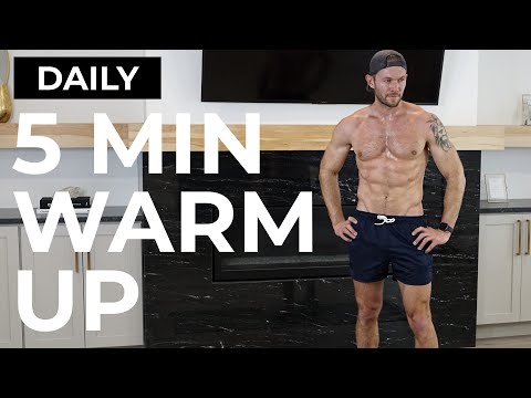 5 MIN WARM UP | FULL BODY WARMUP FOR AT HOME WORKOUTS | TIFFxDAN