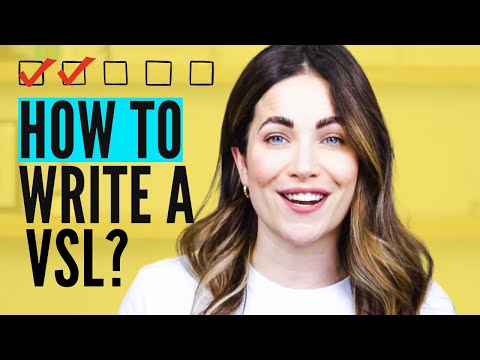 How To Write A High Converting Video Sales Letter (VSL) From Scratch