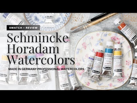 Schmincke Horadam Watercolors, Made in Germany Professional Watercolours