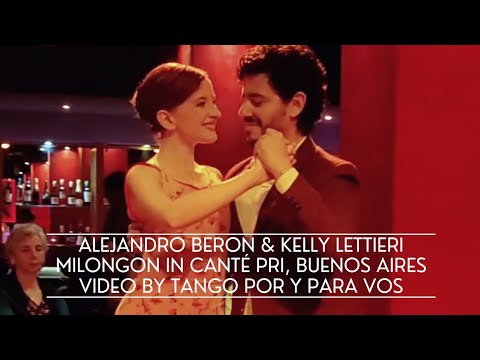Milongon Canaro Alejandro Beron Kelly Lettieri milonga Canté Pri Marabu Video: @Tangoporyparavos