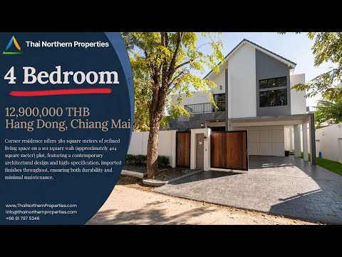 Modern 4-Bedroom Luxury Villa with Private Saltwater Pool, Wang Tan for sale  – รูปที่ 2