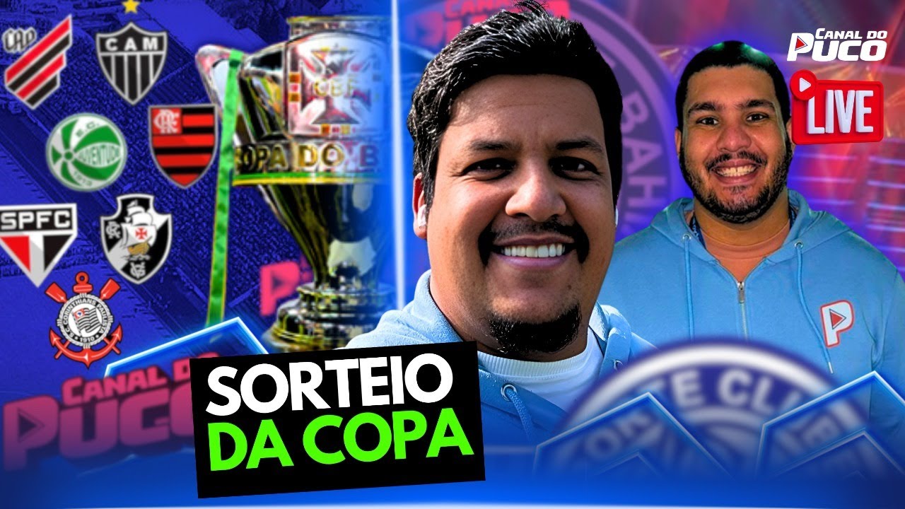 🏆 SORTEIO DA COPA DO BRASIL - QUARTAS DE FINAL