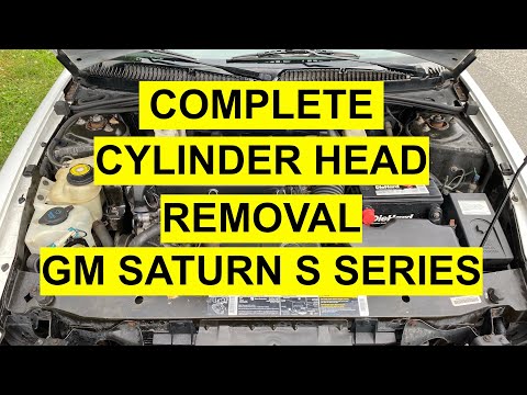 Complete Cylinder Head Removal And Install On GM Saturn S Series 1991-2002