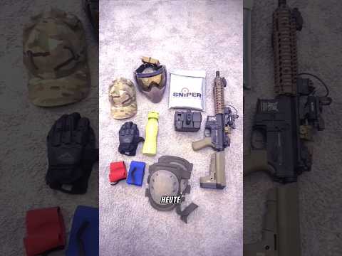 Meine Ausrüstung für die Halle