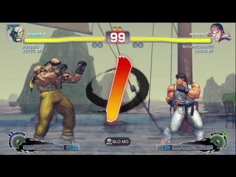 AFG [Sagat] vs Air [Ryu] SSF4 Japanese Online Ranked Matches - TRUE-HD