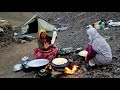 Organic Mountain Village Life Shepherd Mother Cooking Shepherd Food Village Life Of Afghanistan