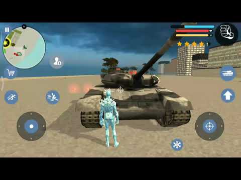 Freezero gameplay aeroplane and tank robot crime